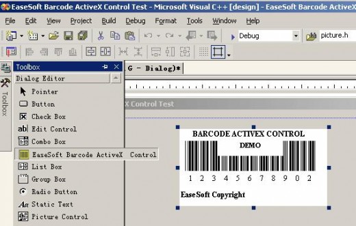 barcode activex control free